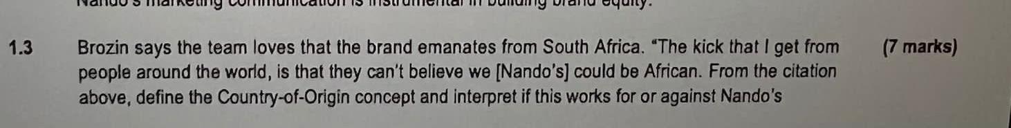 hi please assist Read the article below and