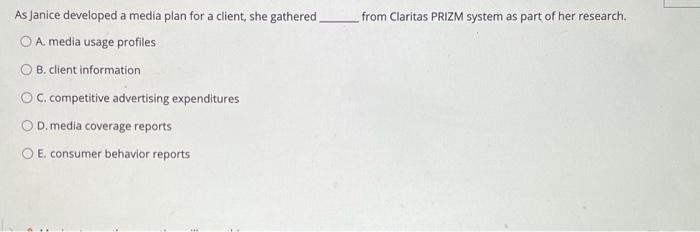 please answer all no need to explain thanks The