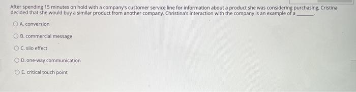 please answer all no need to explain thanks The