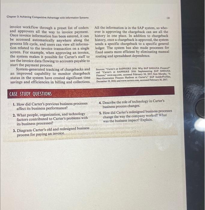 Read the attached case and answer the following