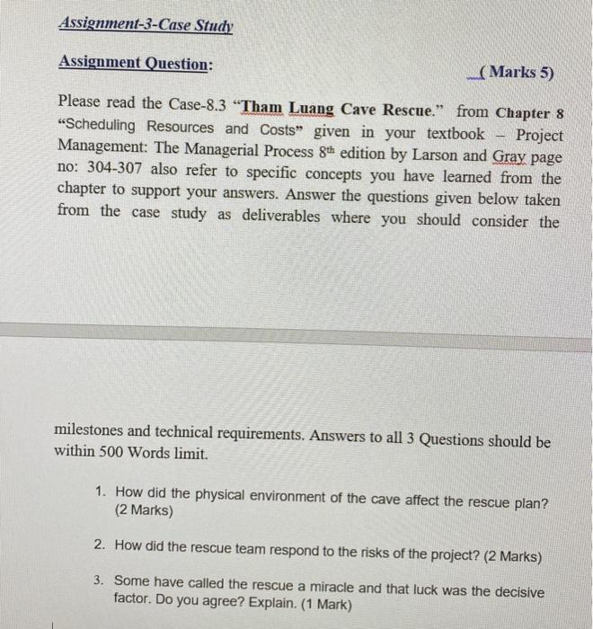 Assignment-3-Case Study Assignment Question: