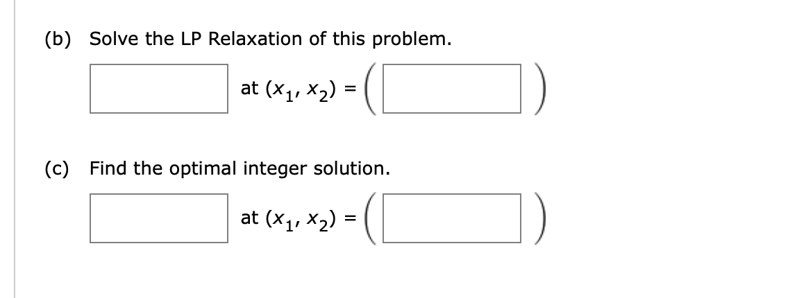 Consider the following all-integer linear