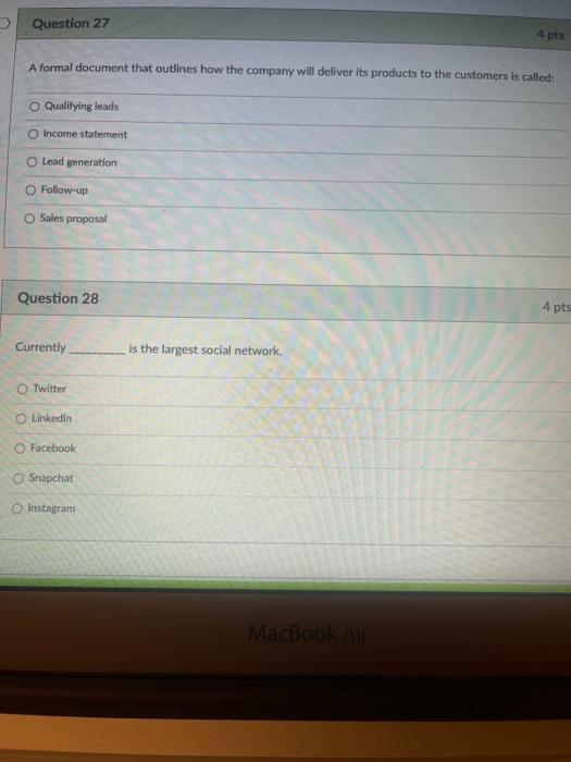 Question 25 Companies create a centralized