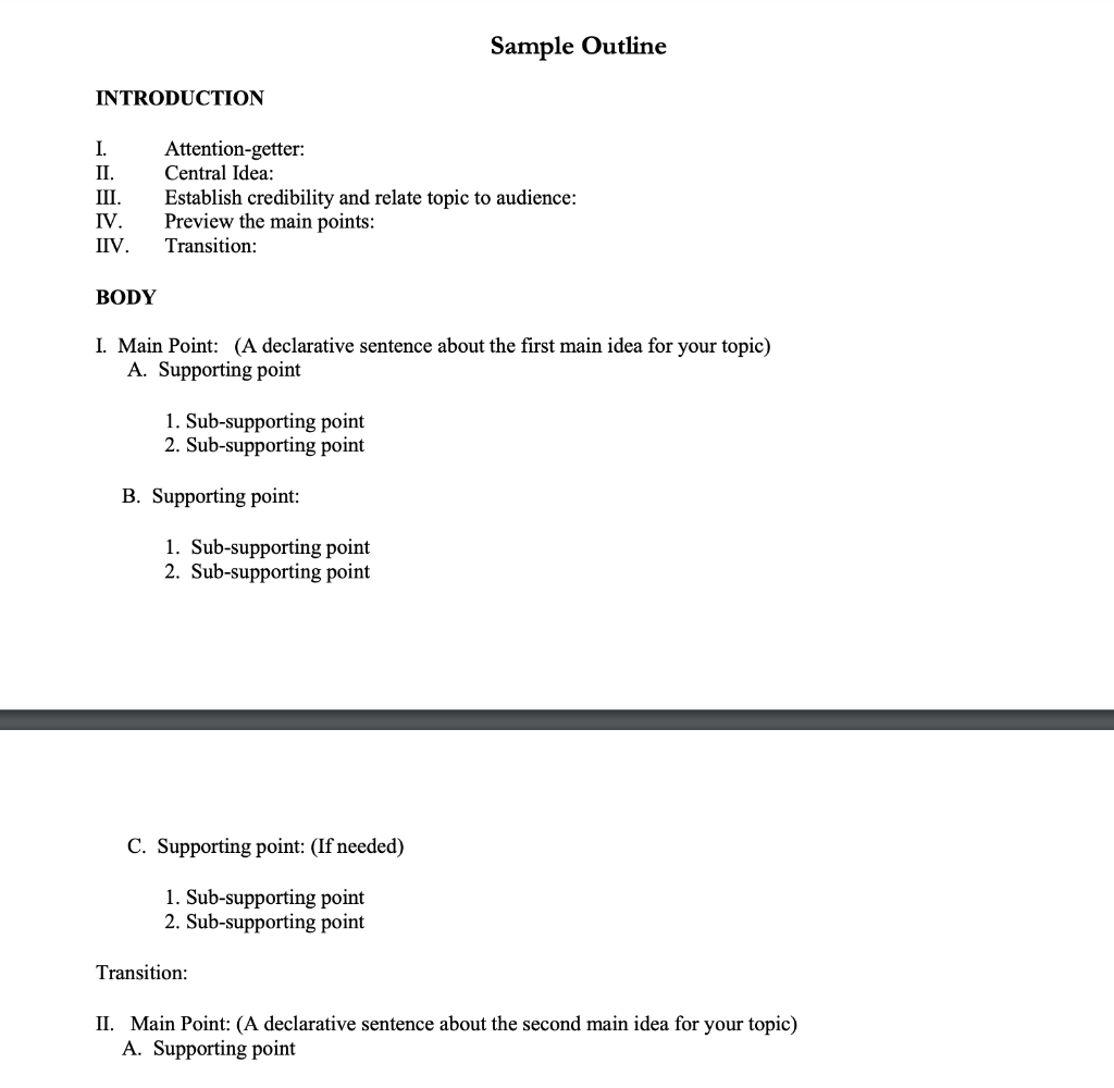 Topic is Premises Liability. Do an outline for