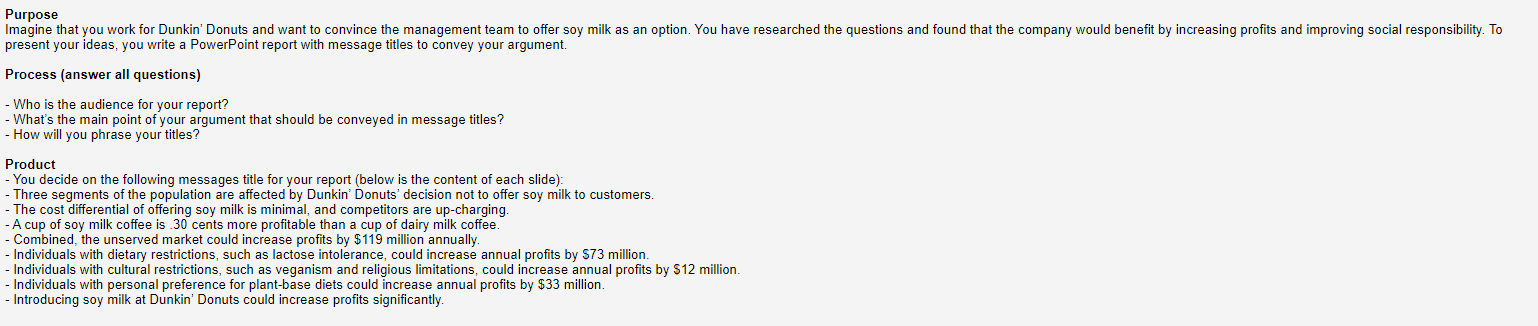 Answer the question below make titles for the