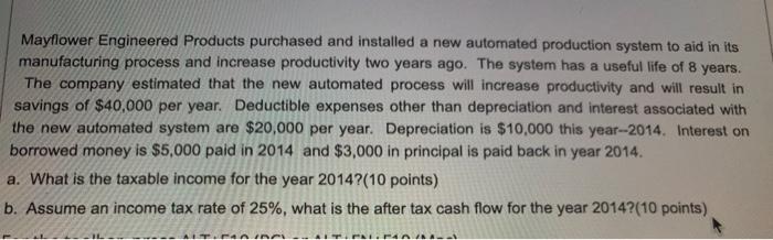 Mayflower Engineered Products purchased and