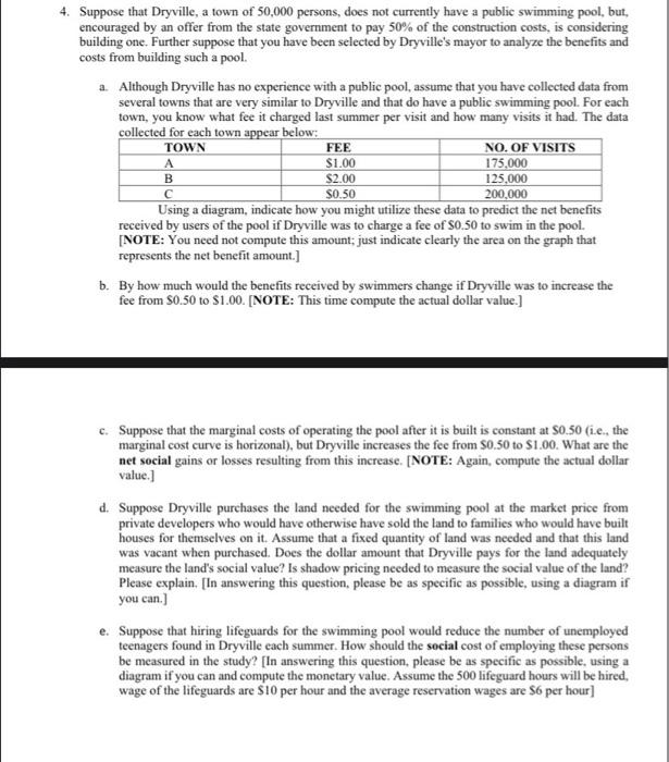 I ONLY NEED PART D AND E PLEASE , not a, b, c 4.