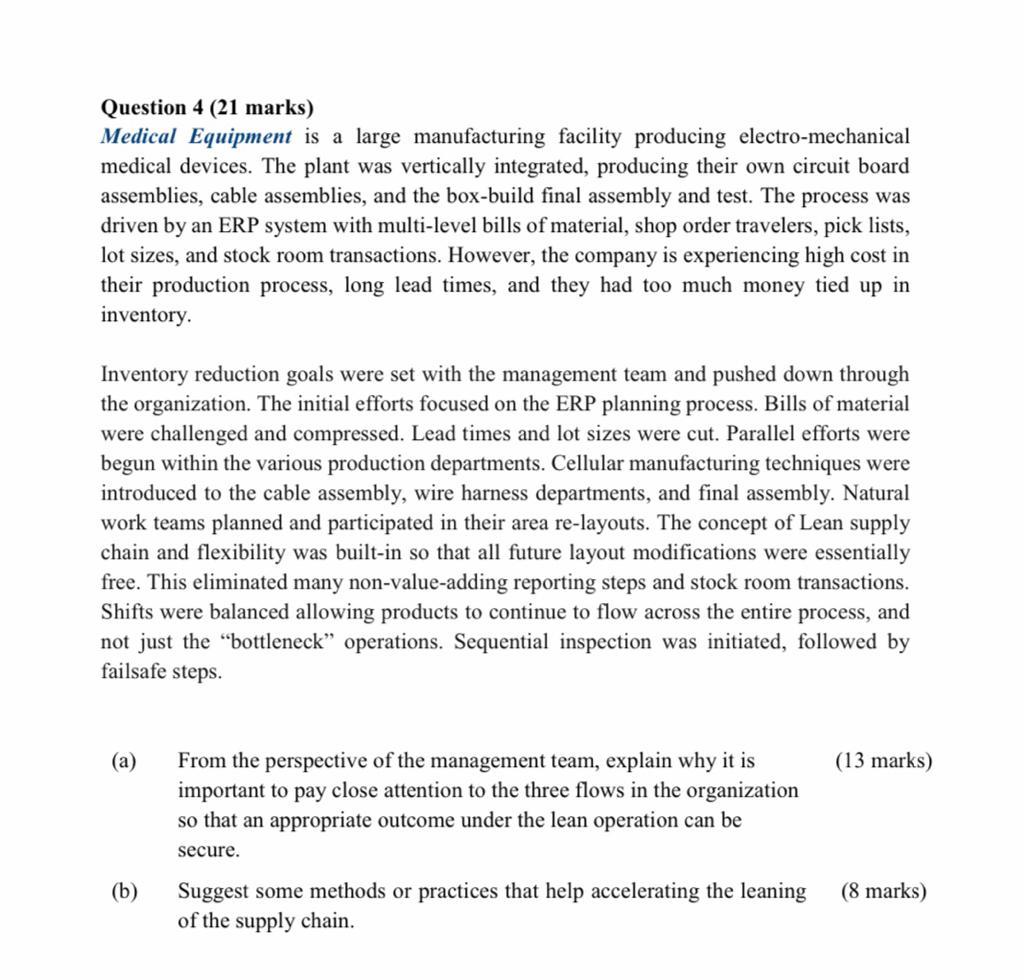 This is the same question, question 4 include (4a