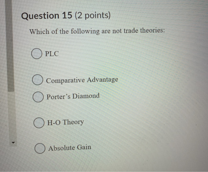 Question 2 (2 points) Developing Canadian content