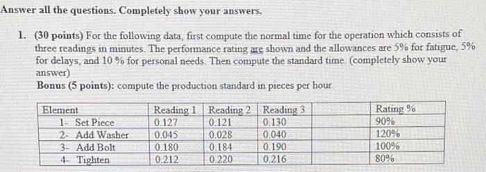 please show a detailed answer by including the