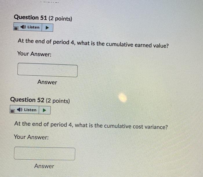 Given the project baseline information given