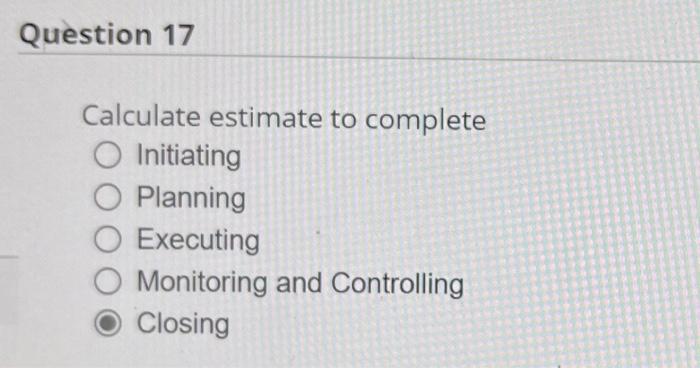 please correct answers! NOTE: the options that