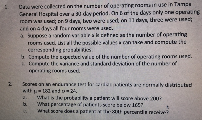 need help on 1&2 !! all letters pls 1. Data were