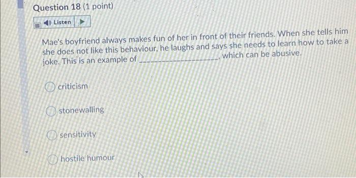 Question 17 (1 point) Listen Canada's average