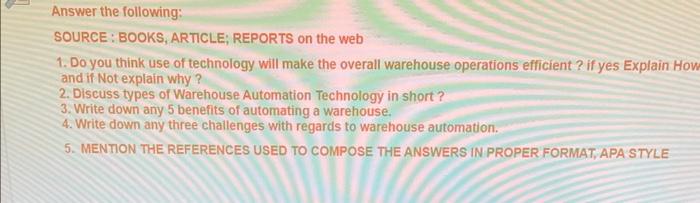 Answer the following: SOURCE : BOOKS, ARTICLE;