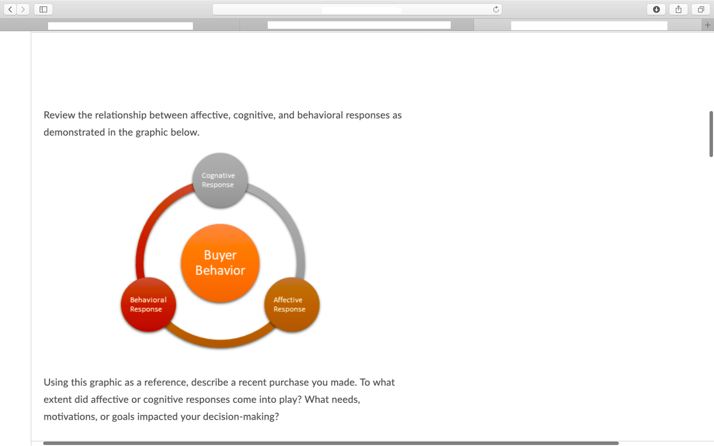 G Review the relationship between affective,