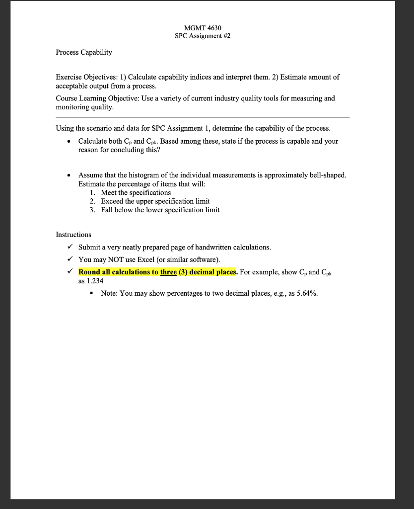 I need to show work please use the numbers given