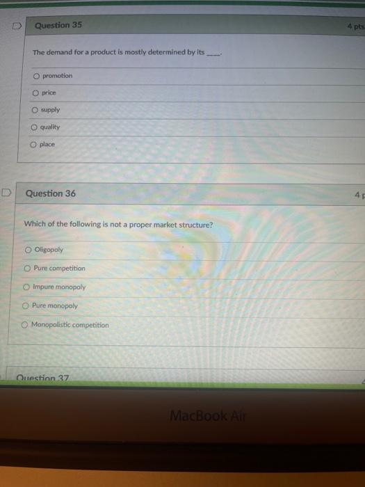 >> Question 33 4 pts Reflections is a mirror