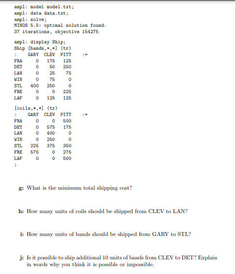 (40 points) This modeling question deals with a