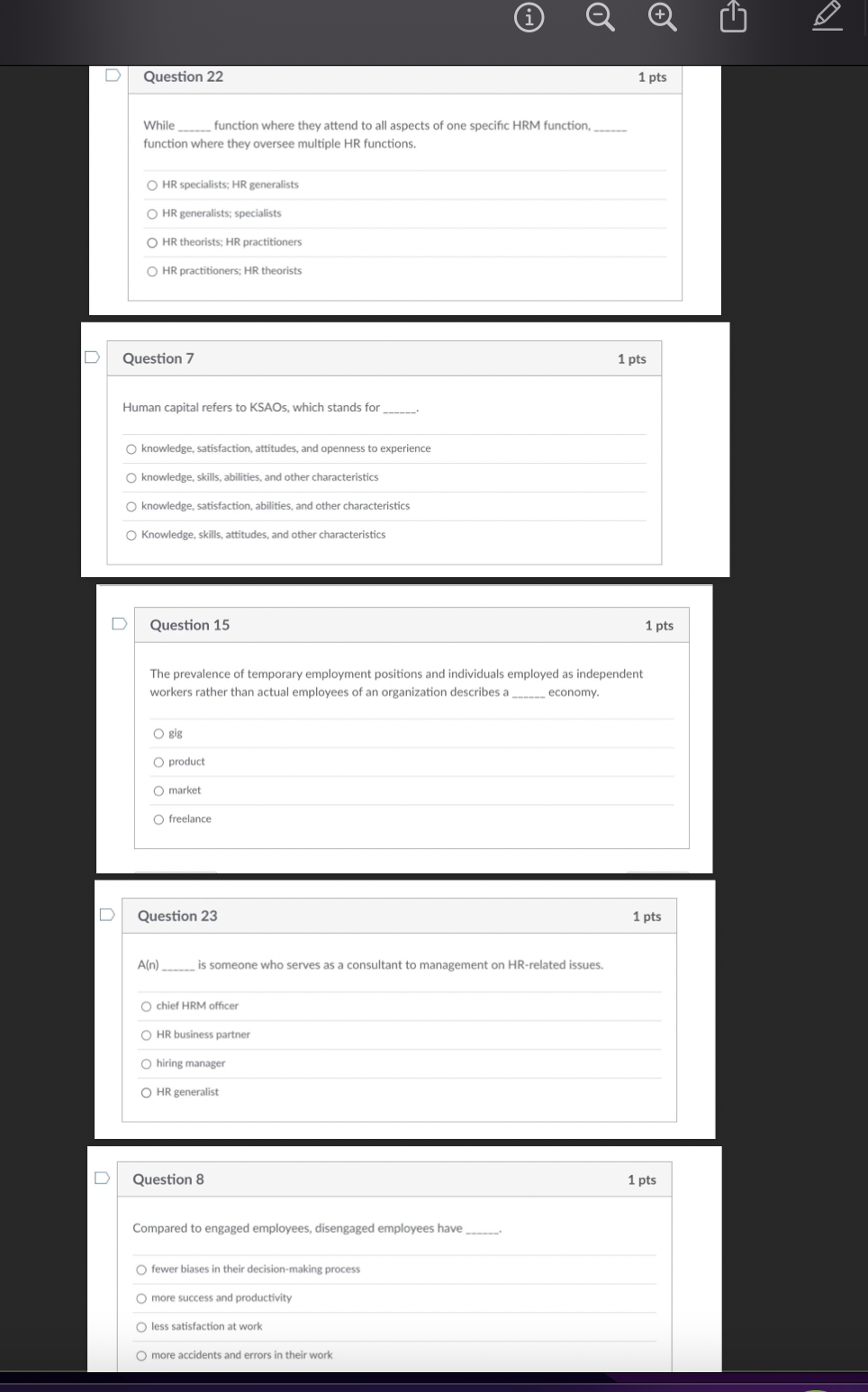 Q Question 22 1 pts While__function where they