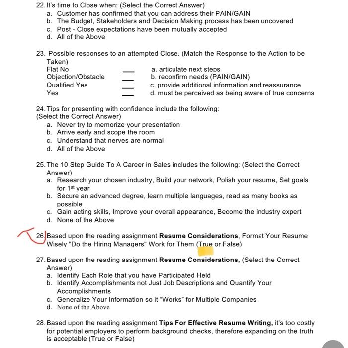 subject: basic selling skills can you please