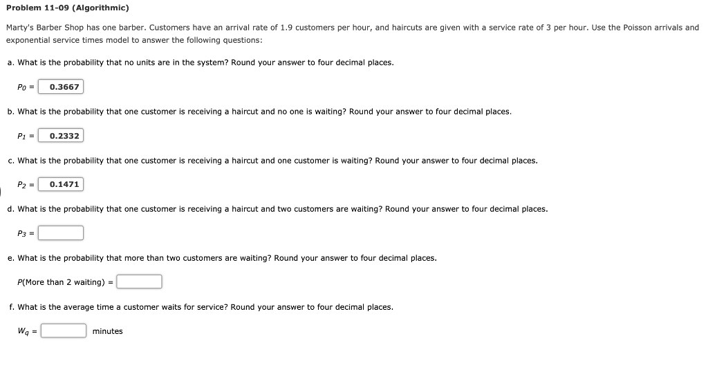 Please answer part d, e, and f Problem 11-09