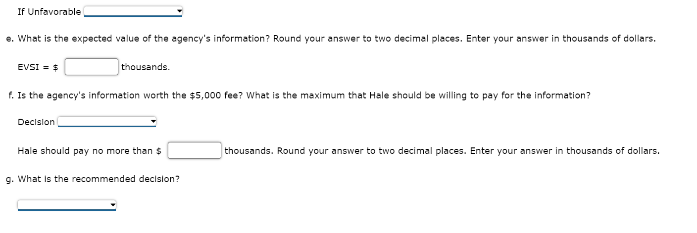 Problem 13-19 (Algorithmic) Hale's TV Productions