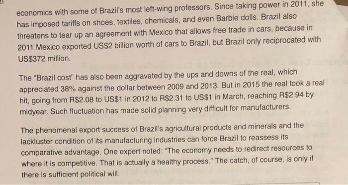 A summary about what you learned about global