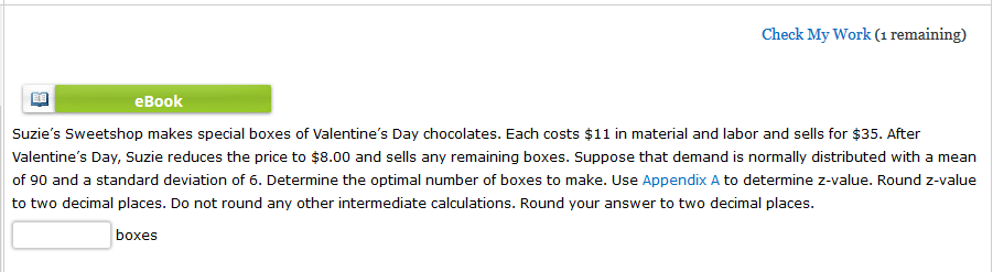 Check My Work (1 remaining) eBook Suzie's