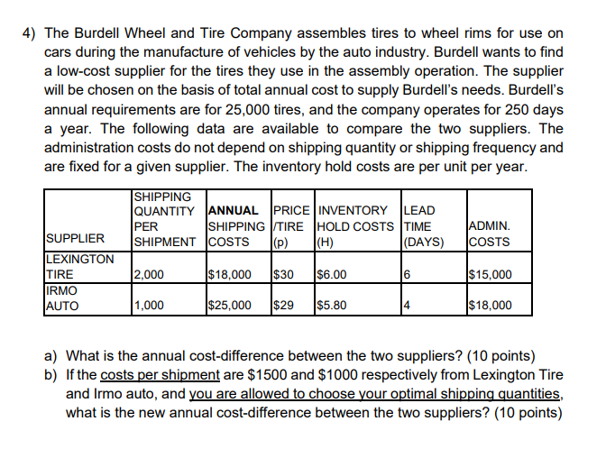 Answer part B as well!!!! ANSWER PART B! 4) The