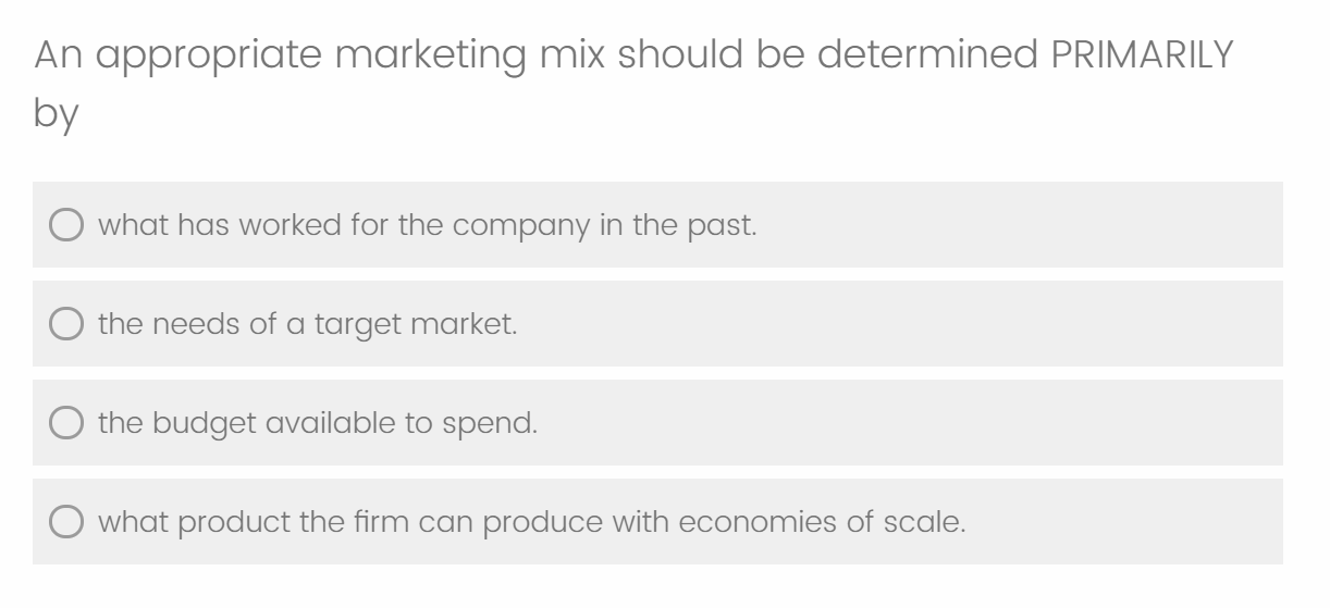 Ryan is looking for a product that he buys, at