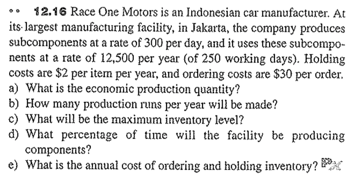 12.16 Race One Motors is an Indonesian car