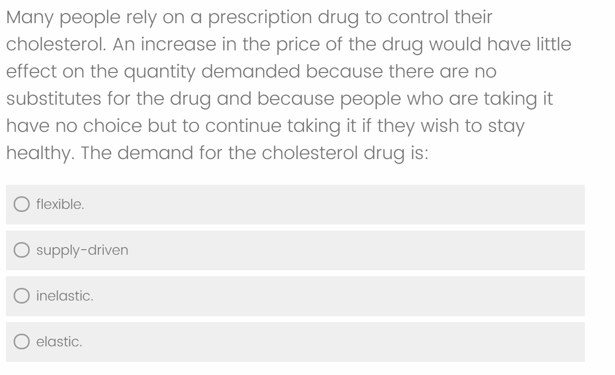 An item found on Stetson's course evaluation form