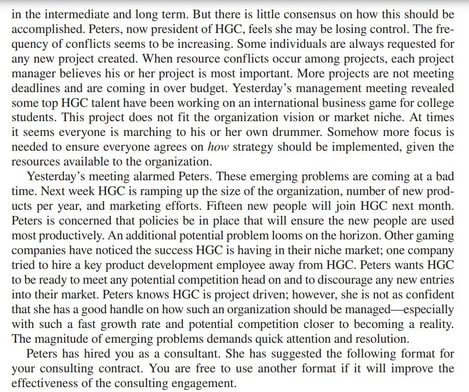 Project Management (MGT323 ) (((Please do not