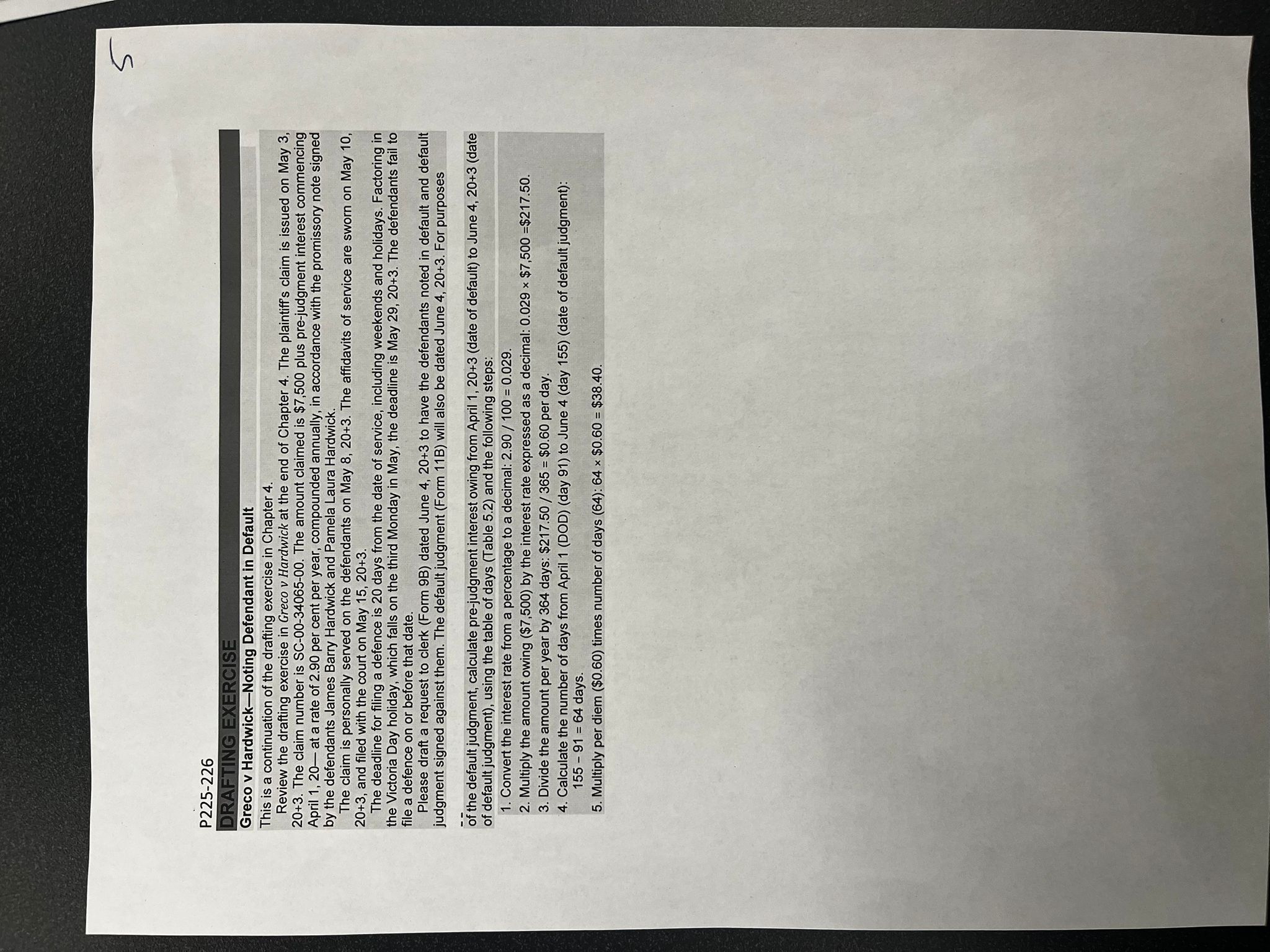 THE DEFENDANT(S) MUST PAY to the plaintiff(s) the