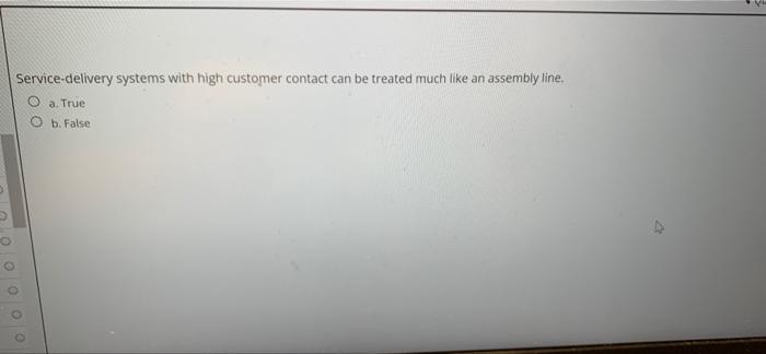 Service-delivery systems with high customer