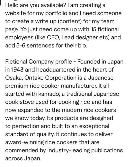 Please its an urgent Do it fast These are