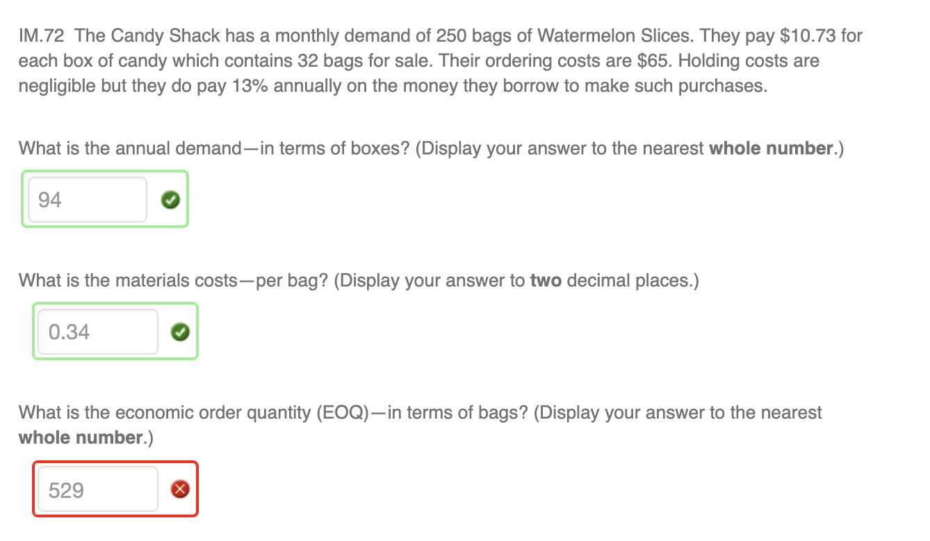 Please post the formula for the last one Thanks