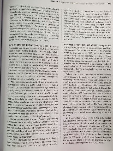 How did Starbucks create its uniqueness in the