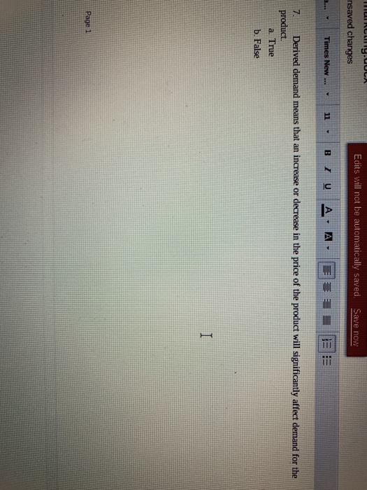 TIRELY UULA insaved changes Edits will not be