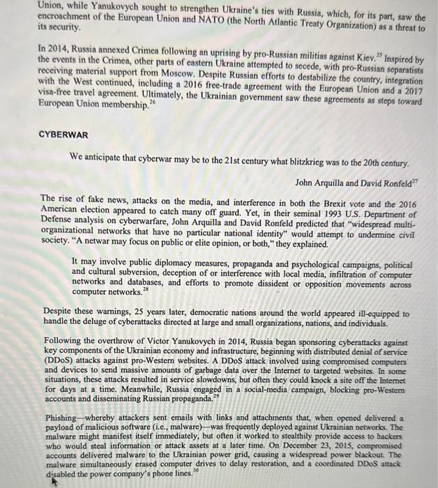 1. Why was the attack on Maersk successful? 2.