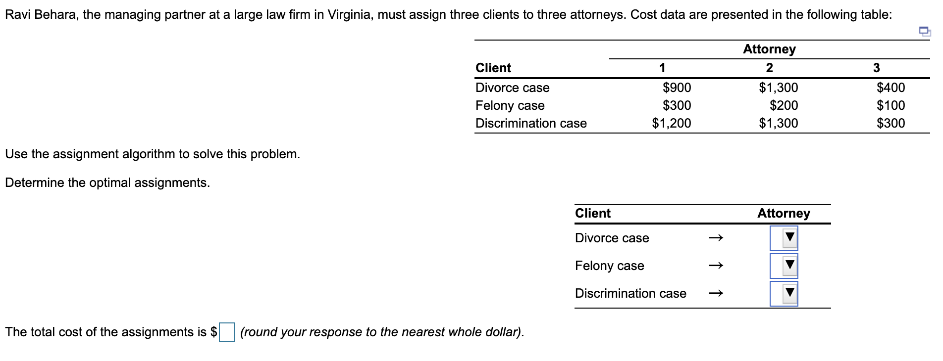 Ravi Behara, the managing partner at a large law