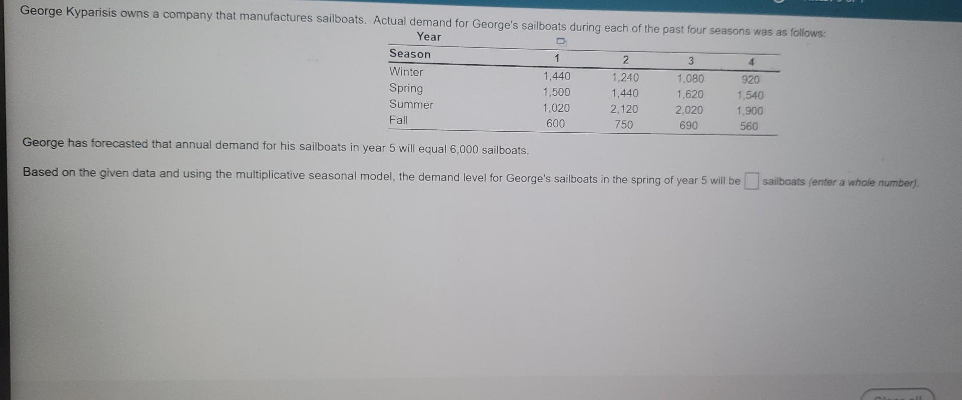 George Kyparisis owns a company that manufactures