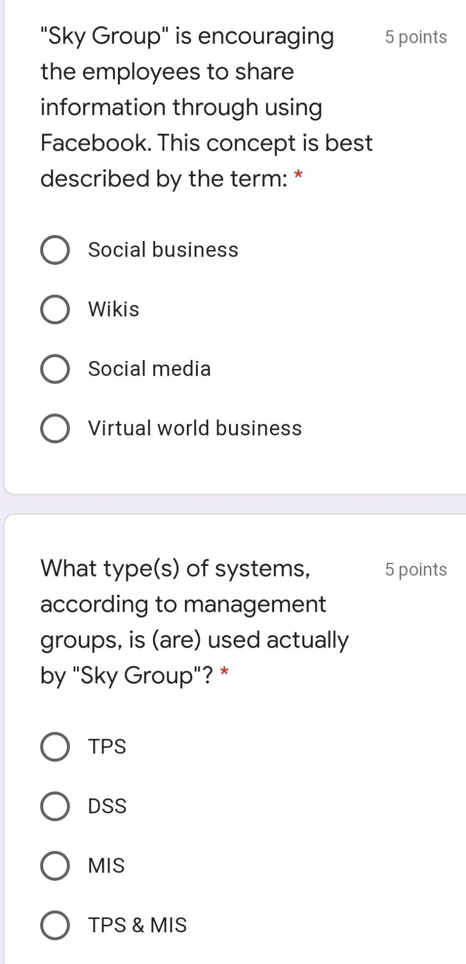 5 points What are the strategic objectives
