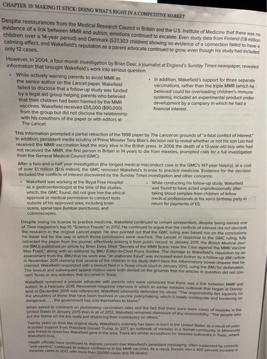 business ethics now thinking critically 10.3