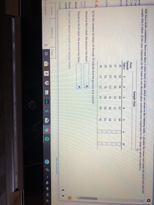 Refer to Table 56.1. Factors for Computing
