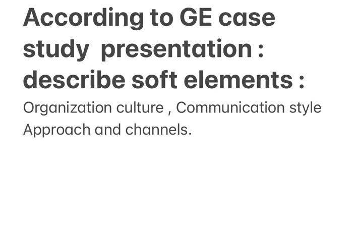 According to GE case study presentation :