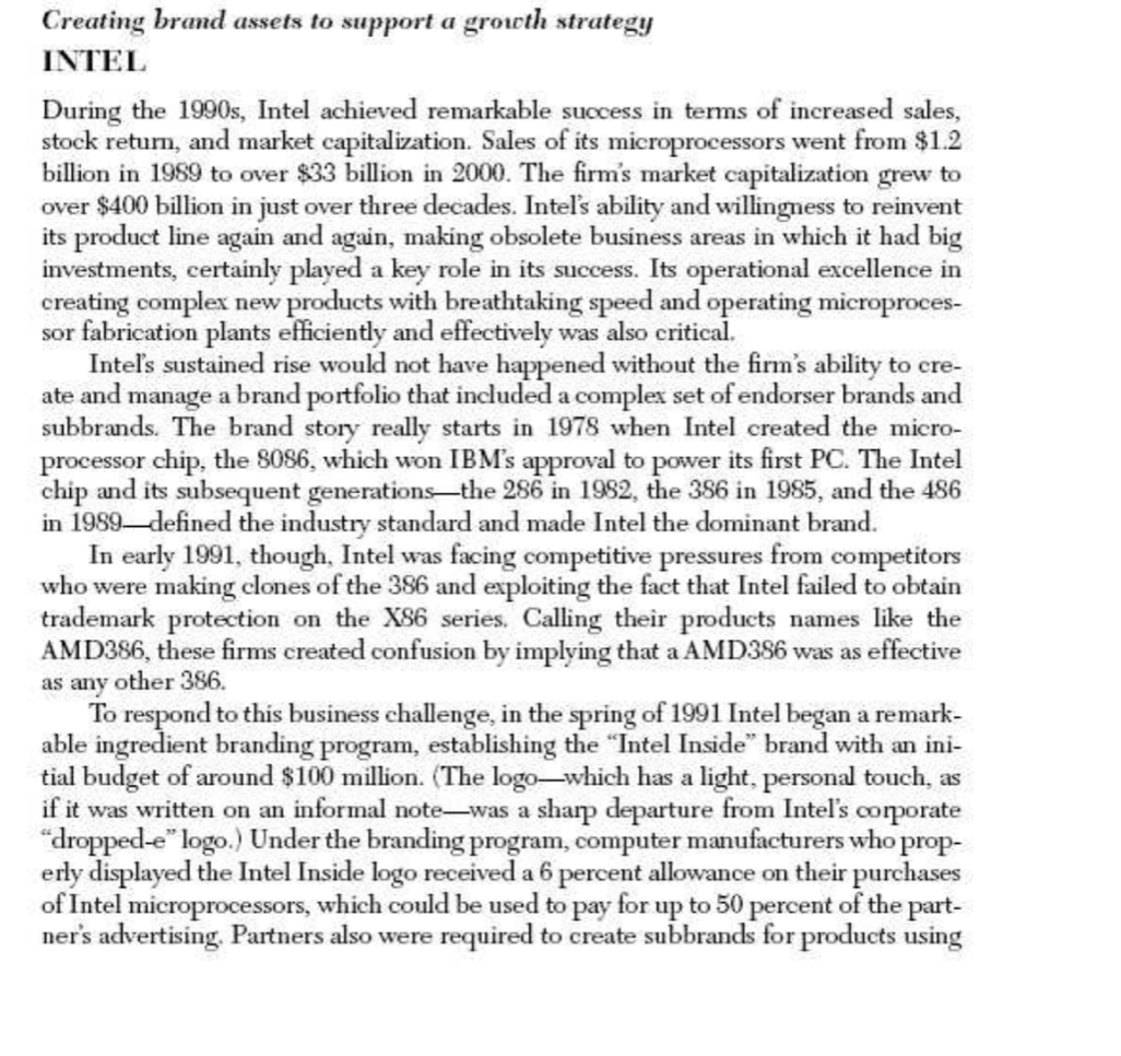 Read the case and answer the following question