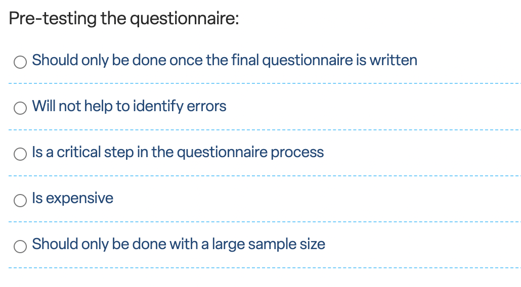 Random Sampling Error: Increases as the sample