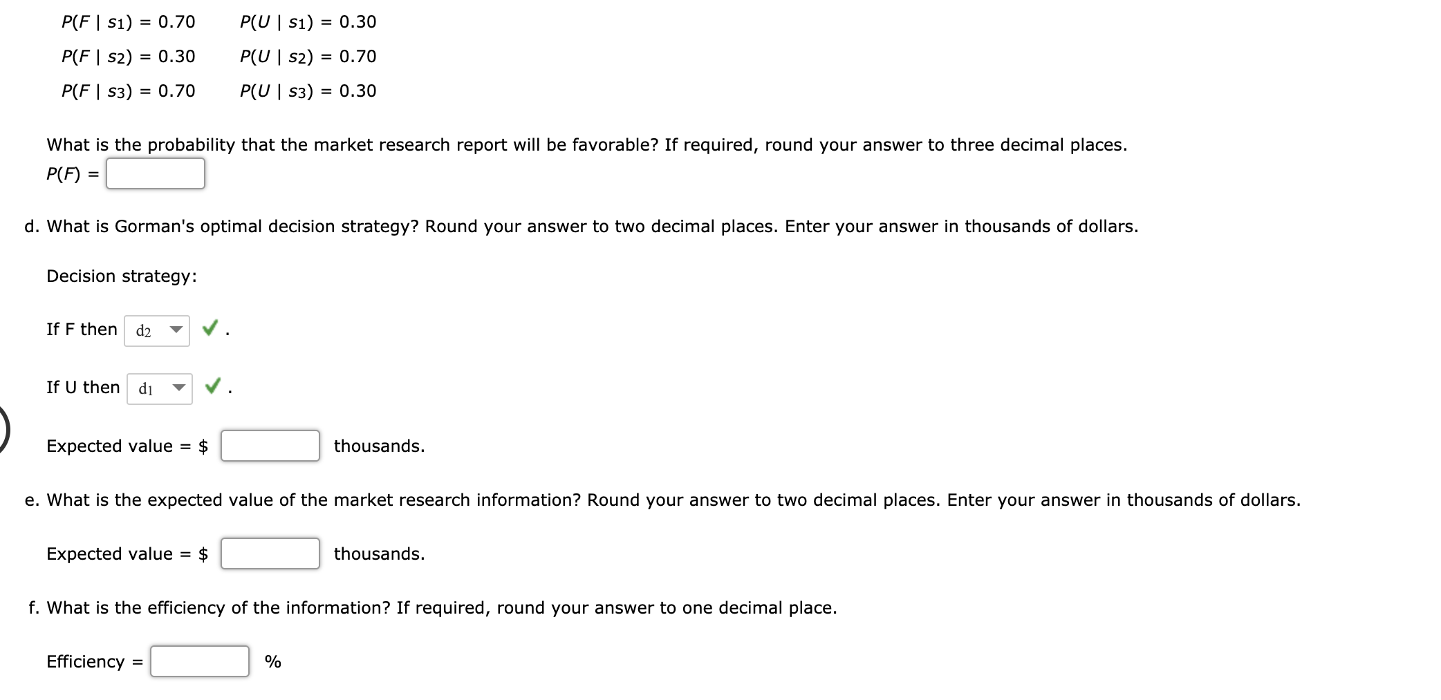 Problem 13-25 (Algorithmic) The Gorman